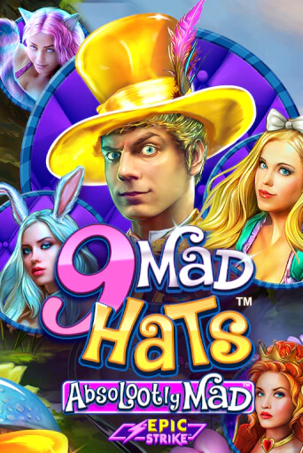 Демо версия 9 Mad Hats™ от Games Global | Чемпион Слотс 