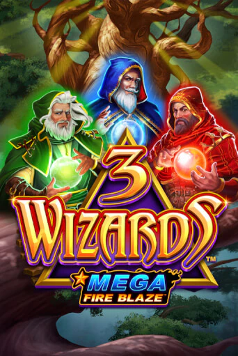 Демо версия Mega Fire Blaze: 3 Wizards от Playtech | Чемпион Слотс 