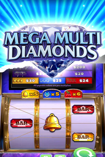 Демо версия Mega Multi Diamonds от High 5 | Чемпион Слотс 